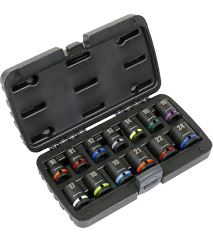 Sealey AK7977 Micro Socket & Impact Grade Torsion Bit Set, 1/4